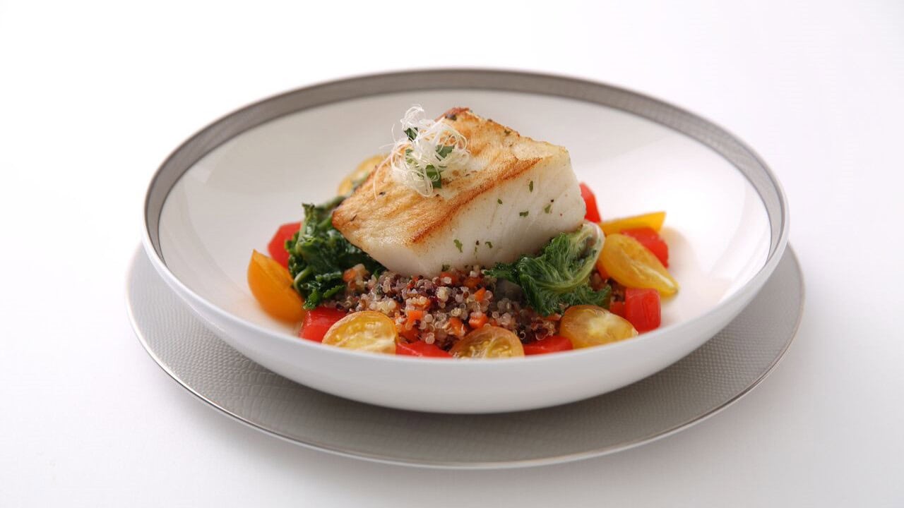 Airline review Cuisine - Singapore Airlines - 1