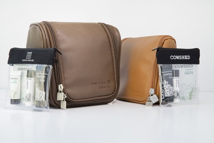 United Airlines unveil new amenity kits