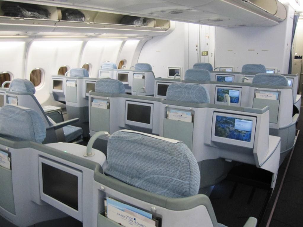 Finnairs nya Business Class mellan Helsingfors och Bangkok