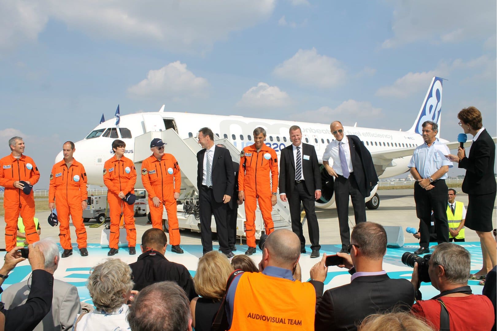 Første flyvningen med Airbus A320 NEO - SAS og Norwegians fremtidige kortdistansefly