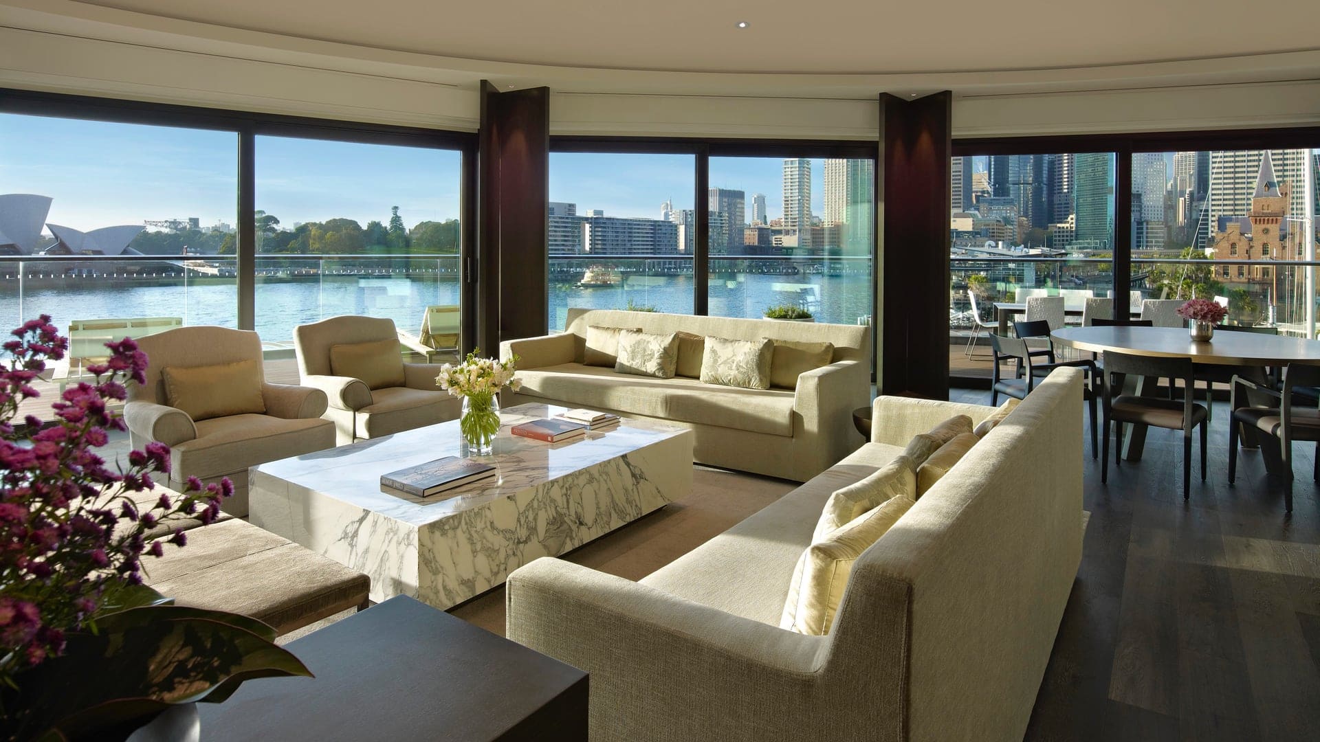 LOunge at park hyatt sydey hotel