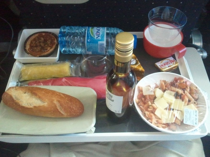 Del 2 av En annorlunda semester: 31 flyg på 9 dagar ... i ekonomiklass på Skyteam - Air France DL8496: Paris till Washington – Transatlantisk Economy på Airbus A380 - 4