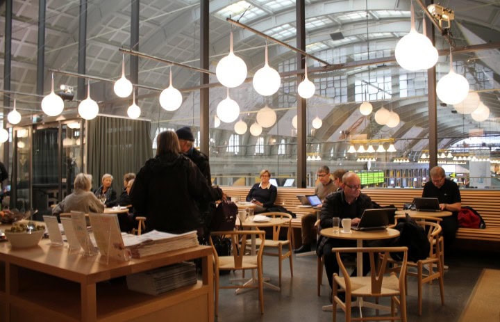 Första bilderna: SJs nyrenoverade lounge på Stockholm Central - 9
