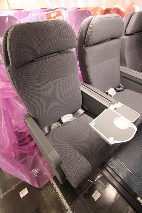 En första titt på Erik Viking och SAS nya långdistansstolar - SAS Plus - 4