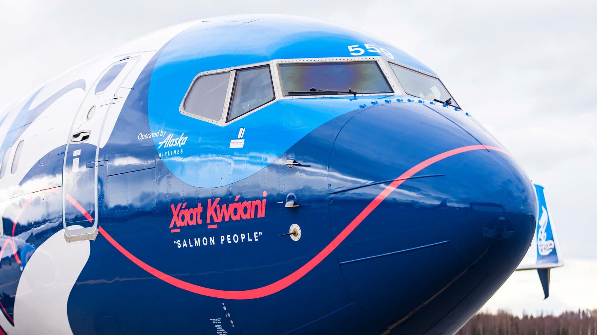 Airlines News - Alaska Airlines' new livery nods to Salmon People