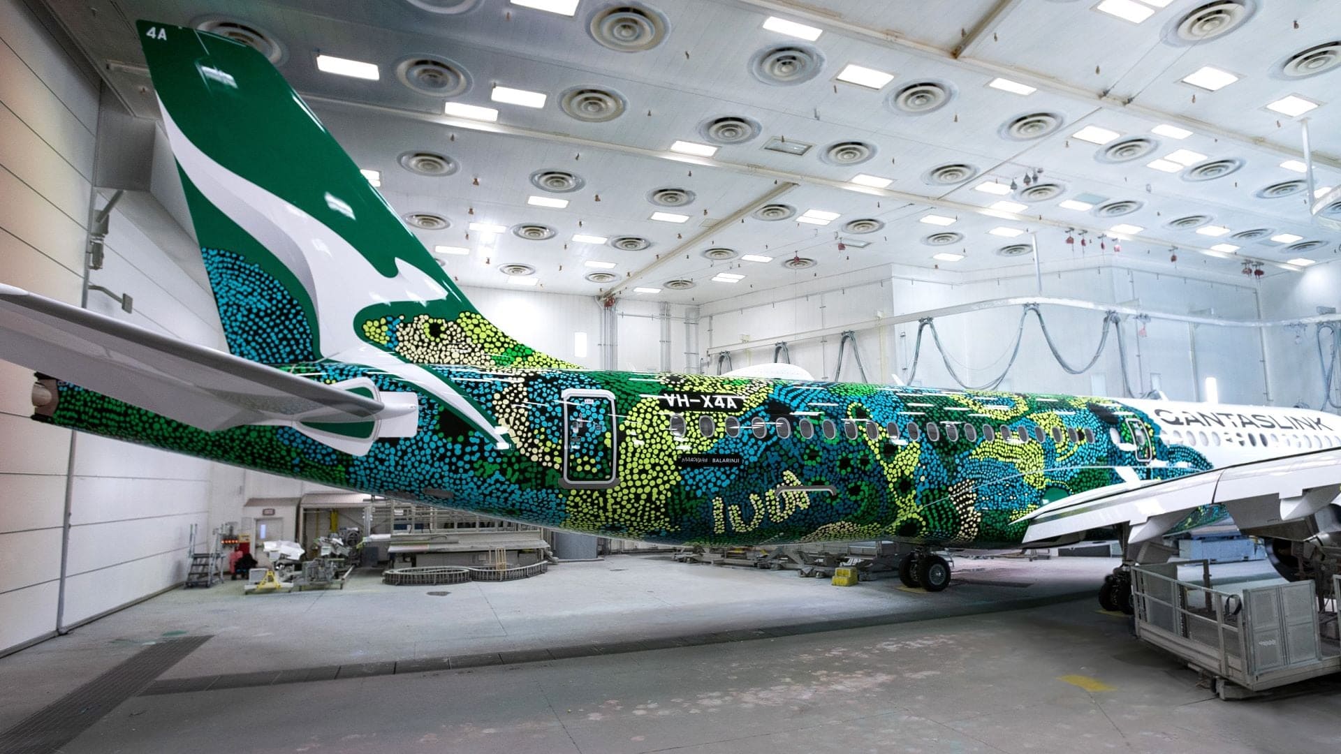 QantasLink unveils new look A220s