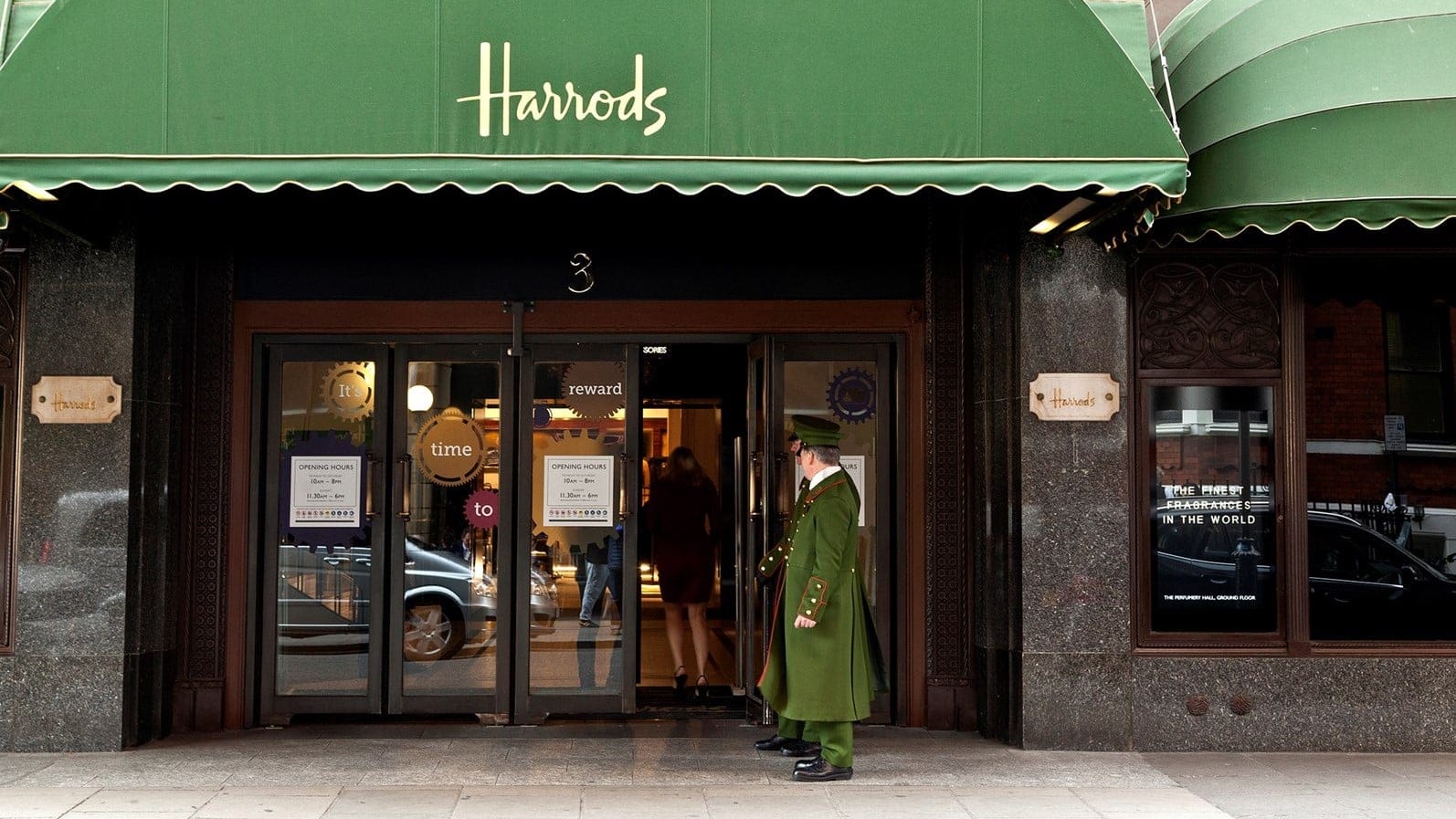 Harrods entrance 