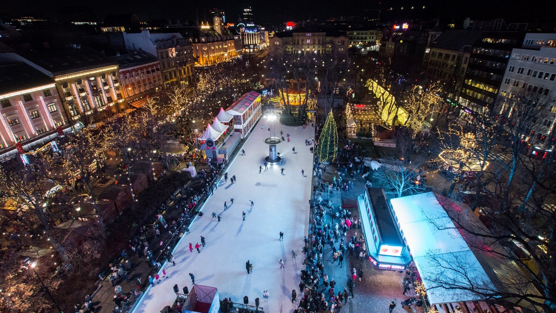 Jul i Winterland Christmas market in Oslo, Norway, one of the best Christmas markets in Europe 