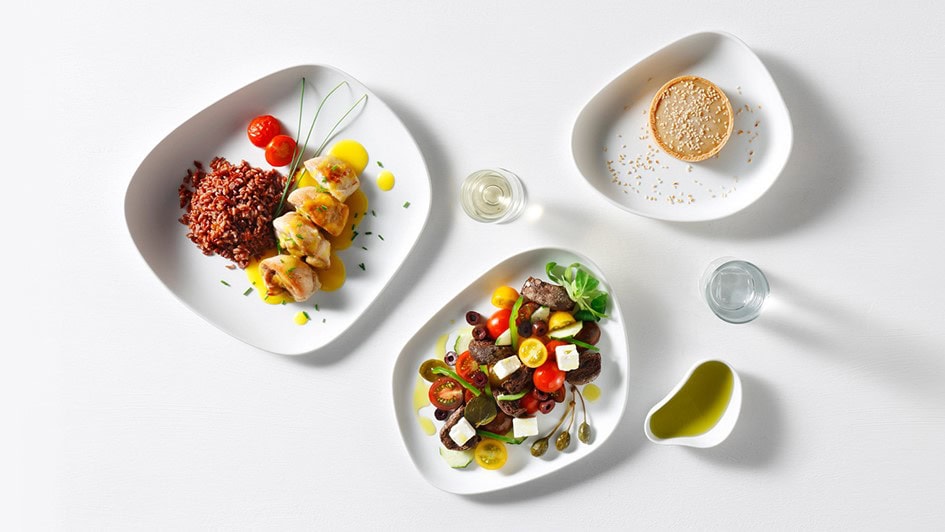 Airline review Cuisine - Aegean Airlines - 3