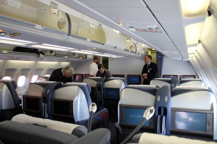 En test av SAS nya Airbus A340 - med fully flat-stolar i business class - Business Class (SAS Business) - 1