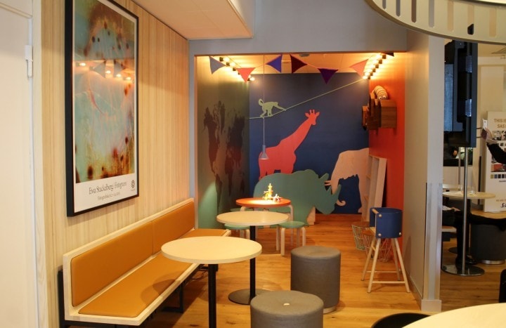 The opening of SAS’ new lounges at Stockholm Arlanda - Reception area - 9