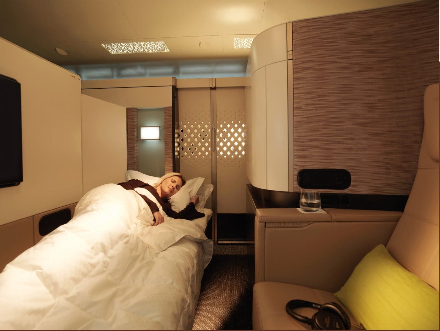 Best A380 First Class Cabins - 2. Etihad Airways