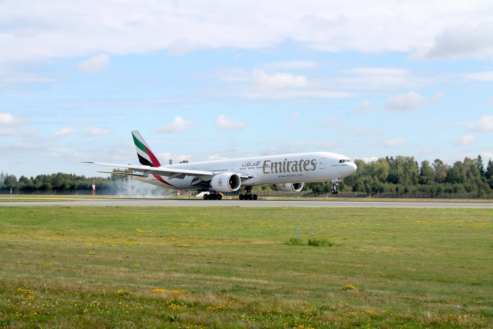 Innvielse av Emirates nye rute Oslo-Dubai