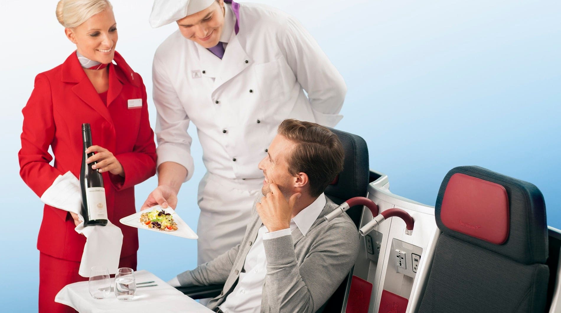 Airline review Beverages - Austrian Airlines - 9