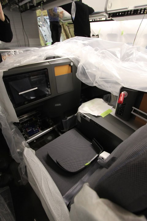 En första titt på Erik Viking och SAS nya långdistansstolar - Underhållningssystem och WIFI - 1