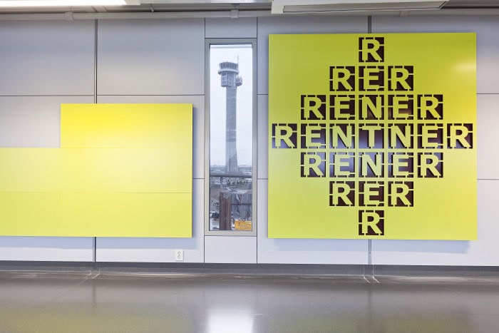 Norges lengste kunstverk på Oslo Lufthavn