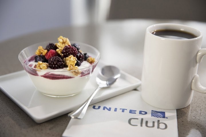 United upgrade food in their United Club Lounges - 2