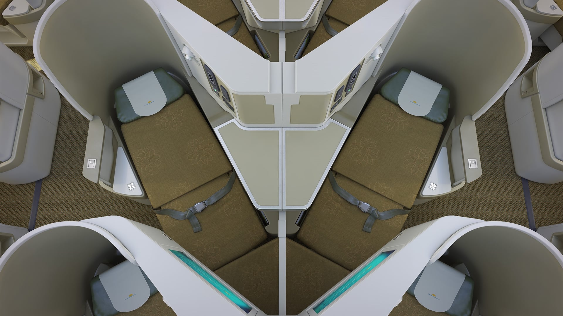 Vietnam Airlines business class seats 