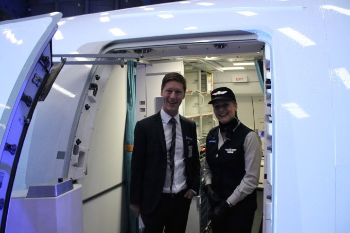 Innvielse av SAS nye Airbus A330 med nye seter og kabiner i alle klasser - 5