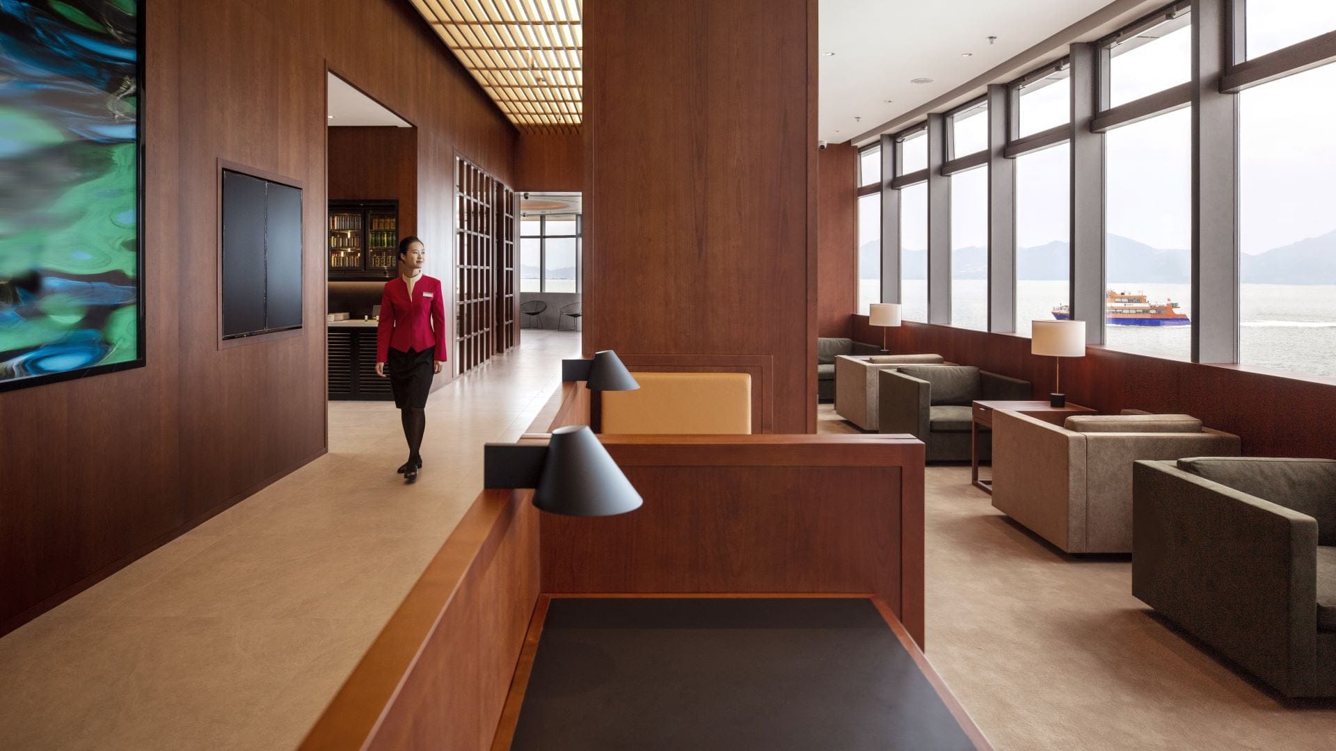 Cathay Pacific open first ferry lounge in Shenzhen