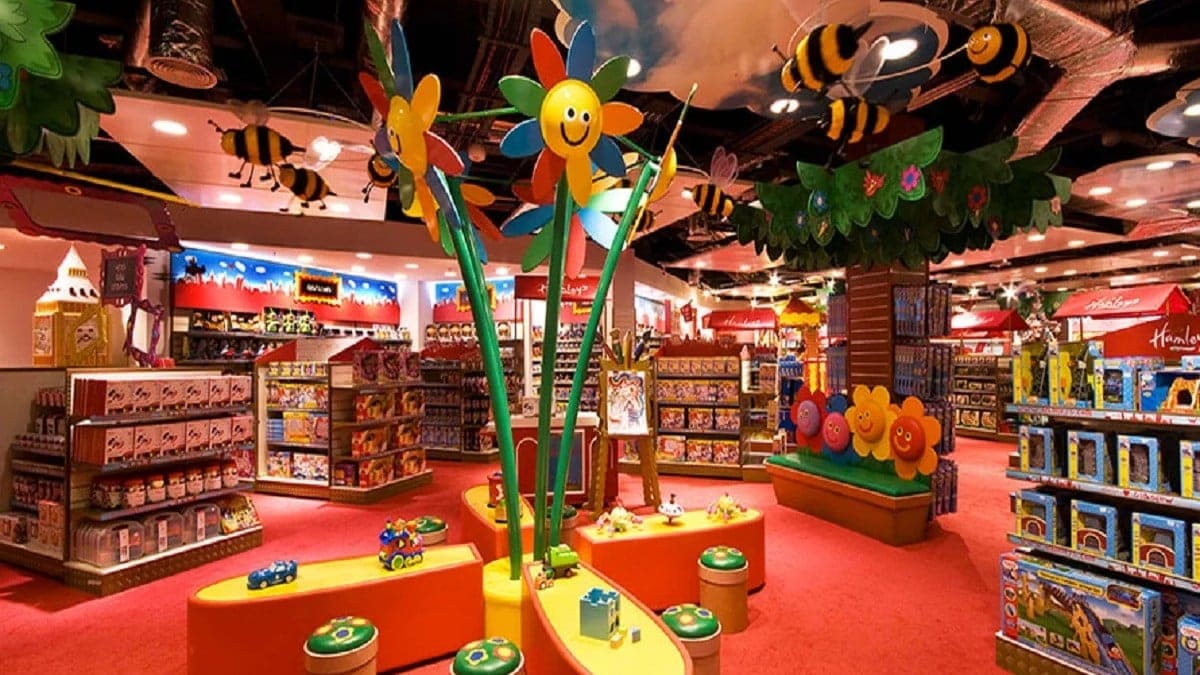 Hamleys from in the inside