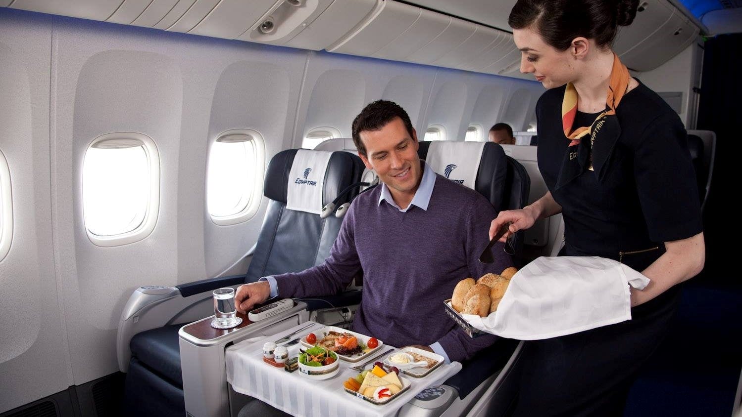 Airline review Cuisine - Egyptair - 2