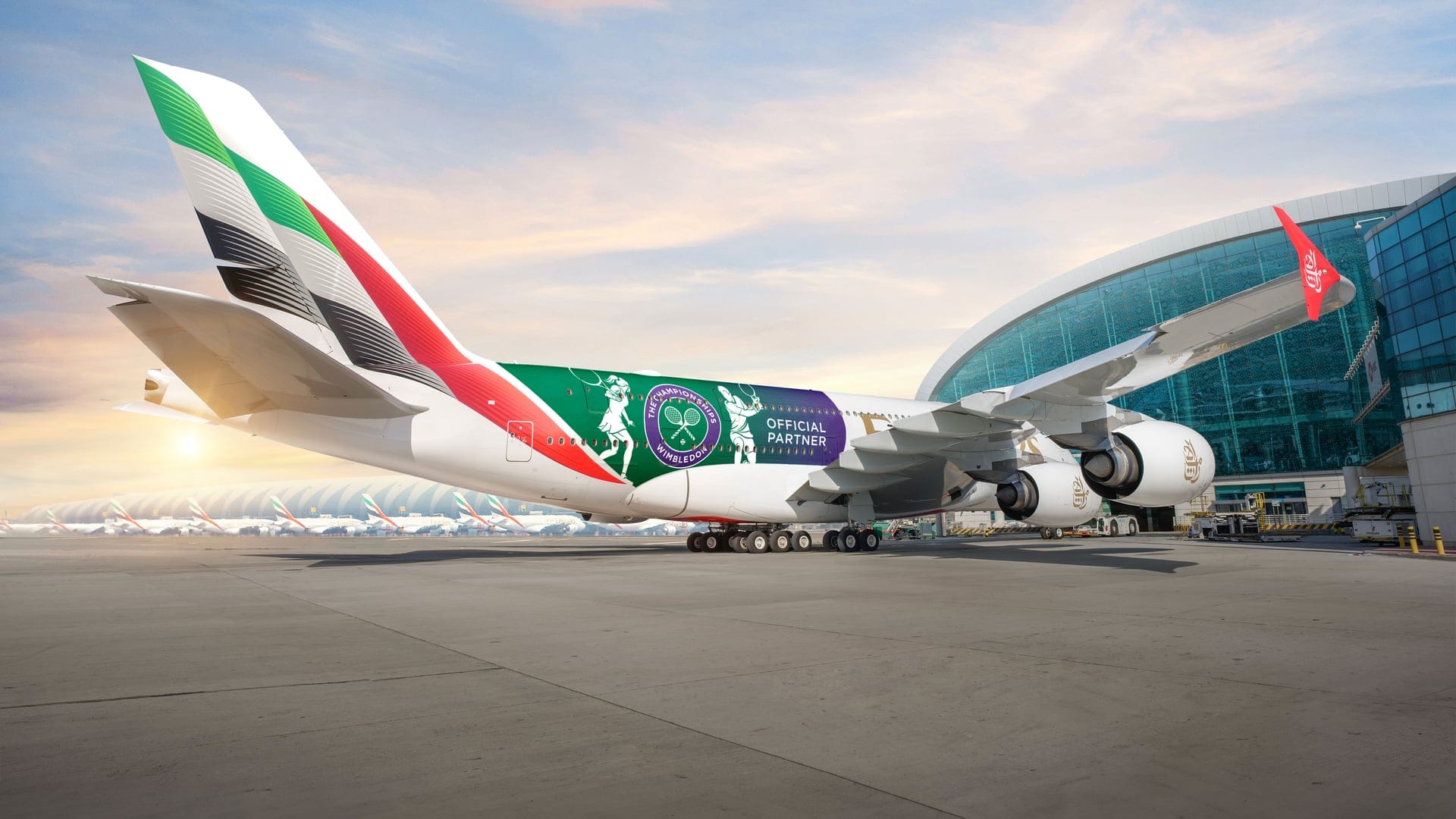 Airlines News - Emirates sports special A380 Wimbledon livery