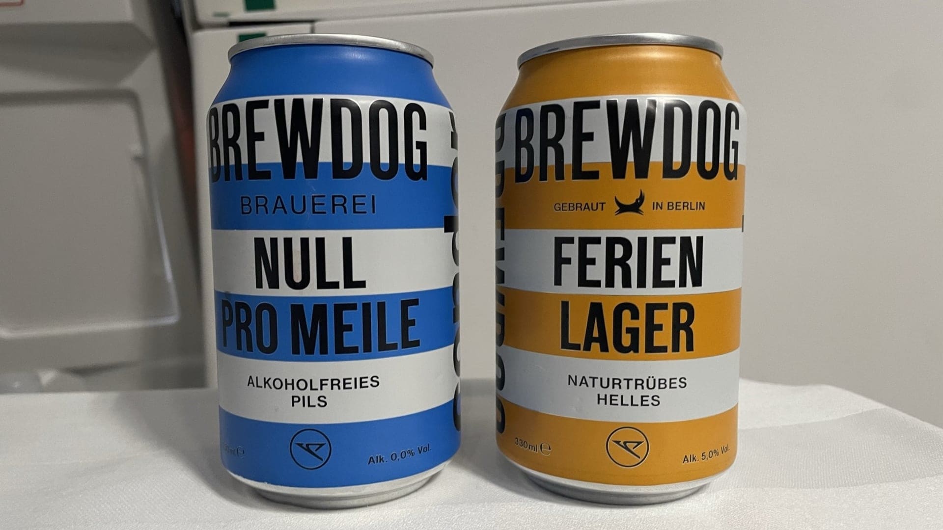 Airline review Beverages - Condor - 2