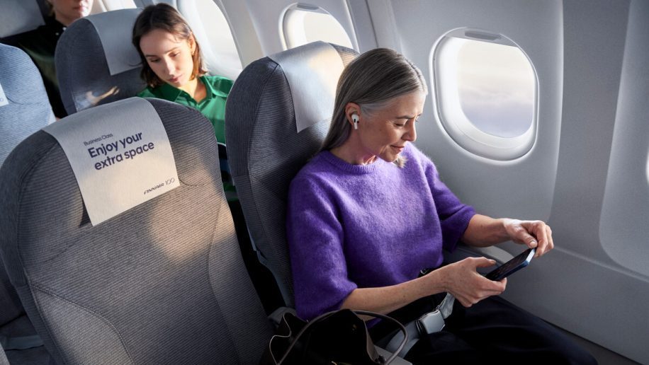 Finnair gives inflight messaging to frequent flyers on Finnair Plus service