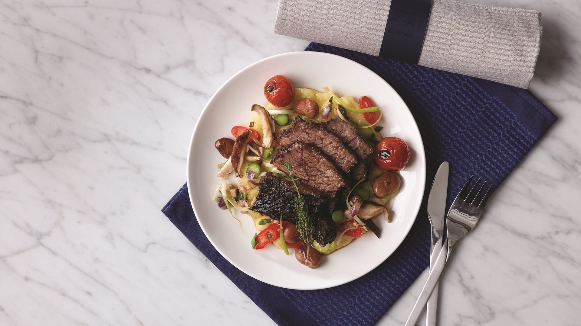 Airline review Cuisine - United Airlines - 2