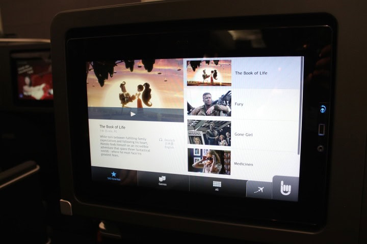 Stor guide: SAS nya Business Class, Premium Economy (SAS Plus) och Economy Class (SAS Go) på långlinjerna - Nytt underhållningssystem och trådlöst internet - 1