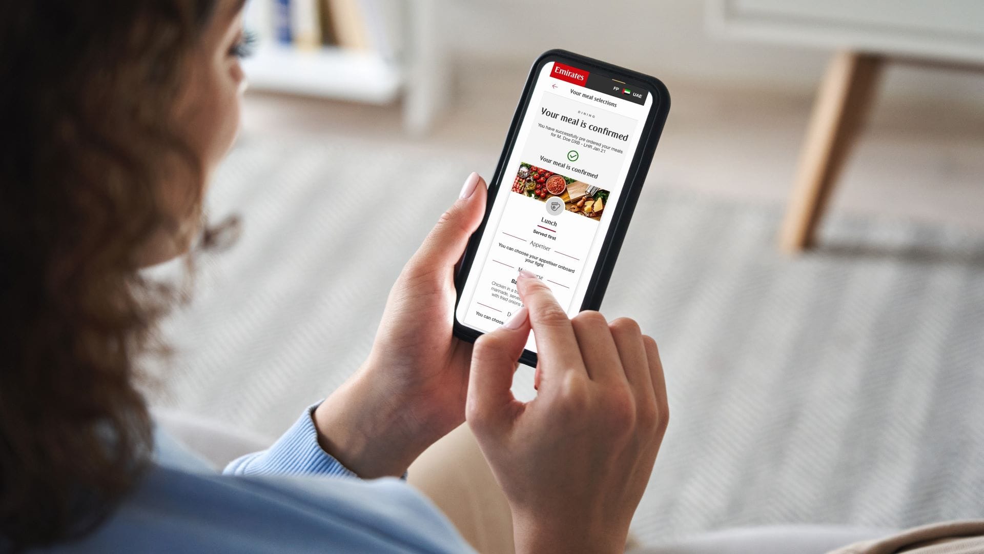 Emirates to offer meal preordering on Dubai to London route