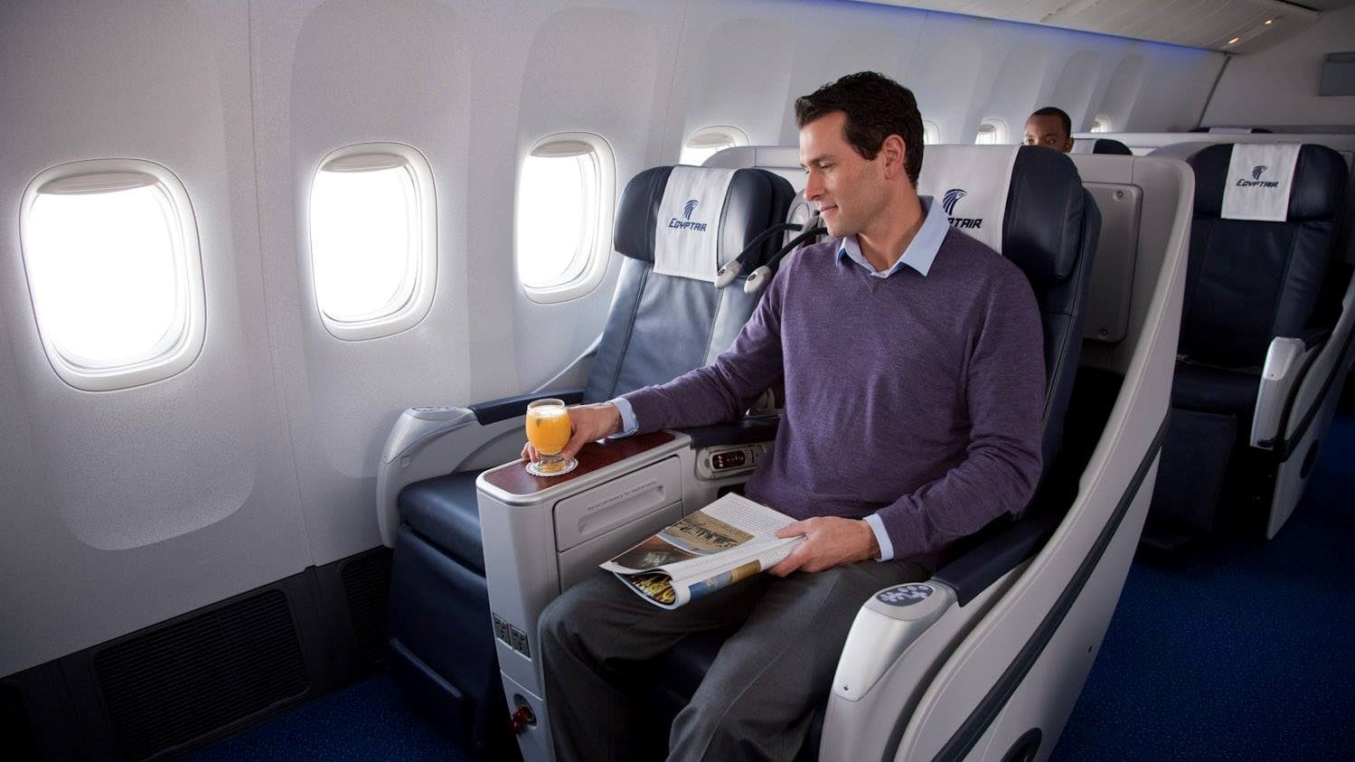 Airline review Beverages - Egyptair - 0