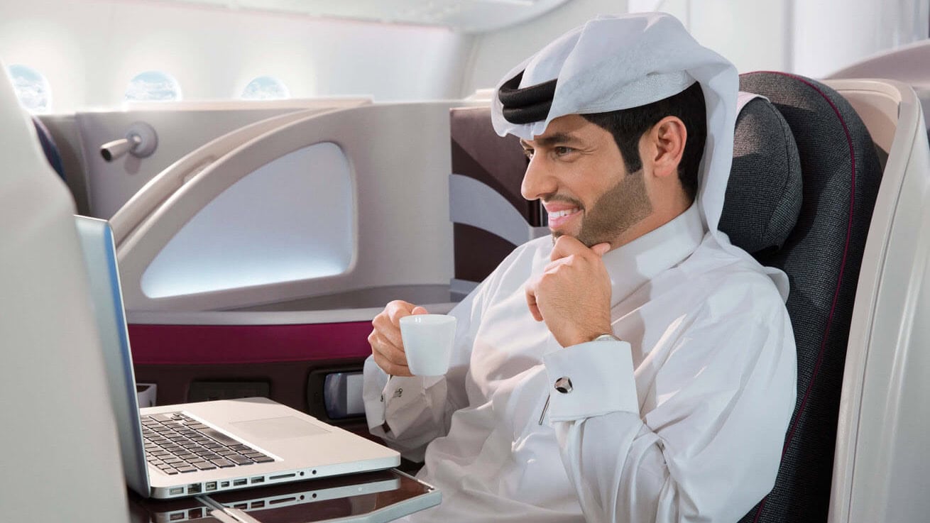 Airline review Beverages - Qatar Airways - 3