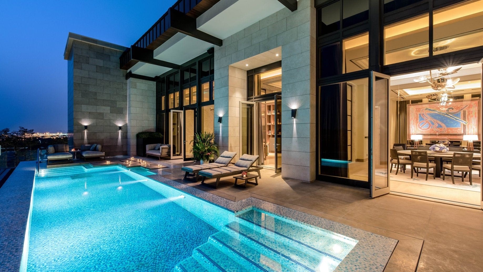 Pool at paradise hotel & resort seoul 