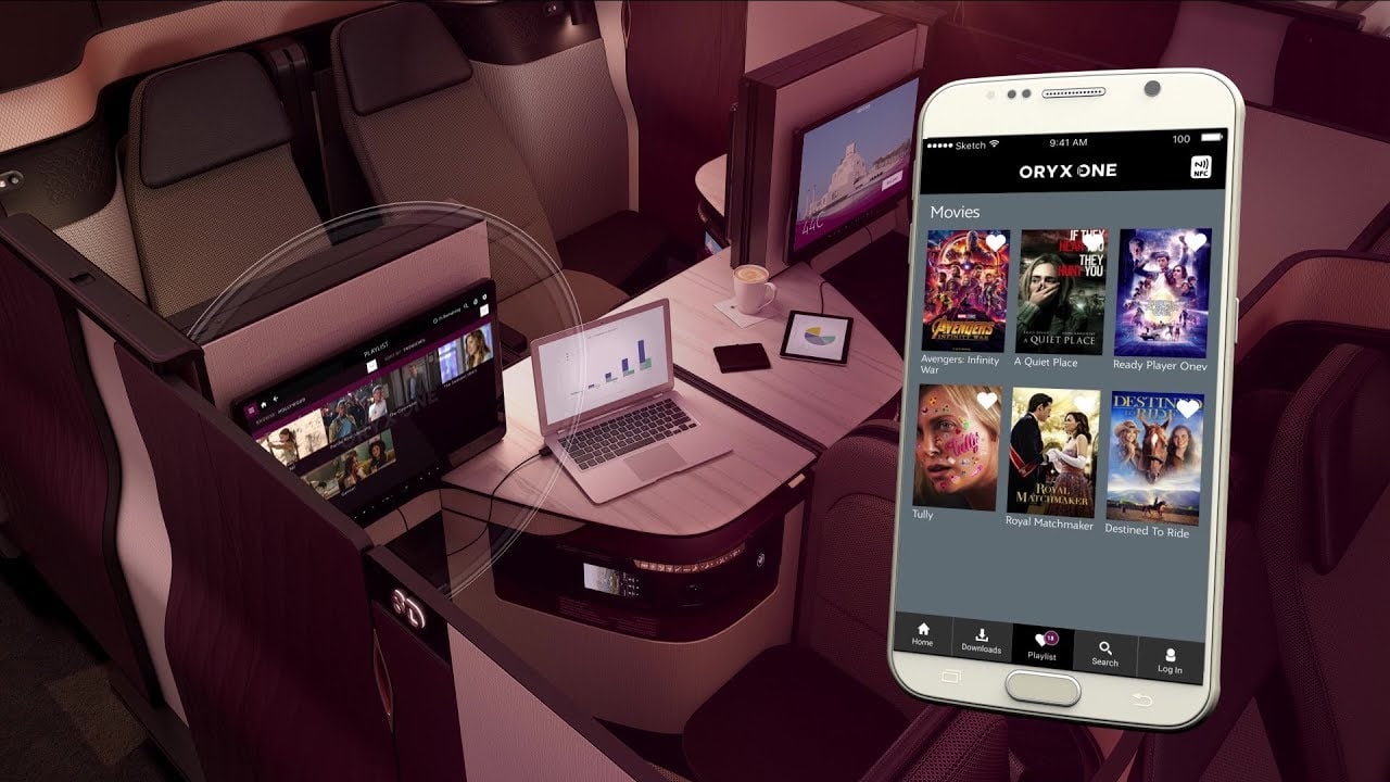 Airline review Entertainment - Qatar Airways - 0