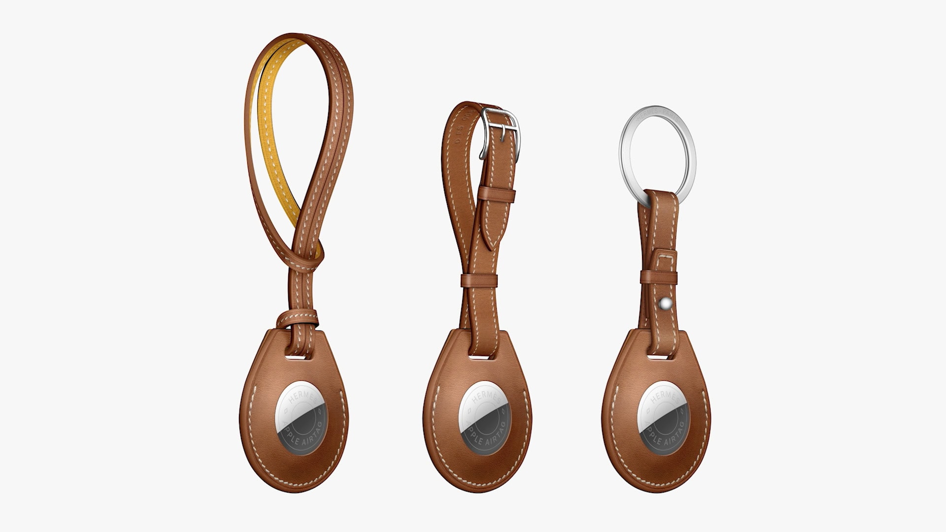 Hermès and Apple unveil AirTag accoutrements image