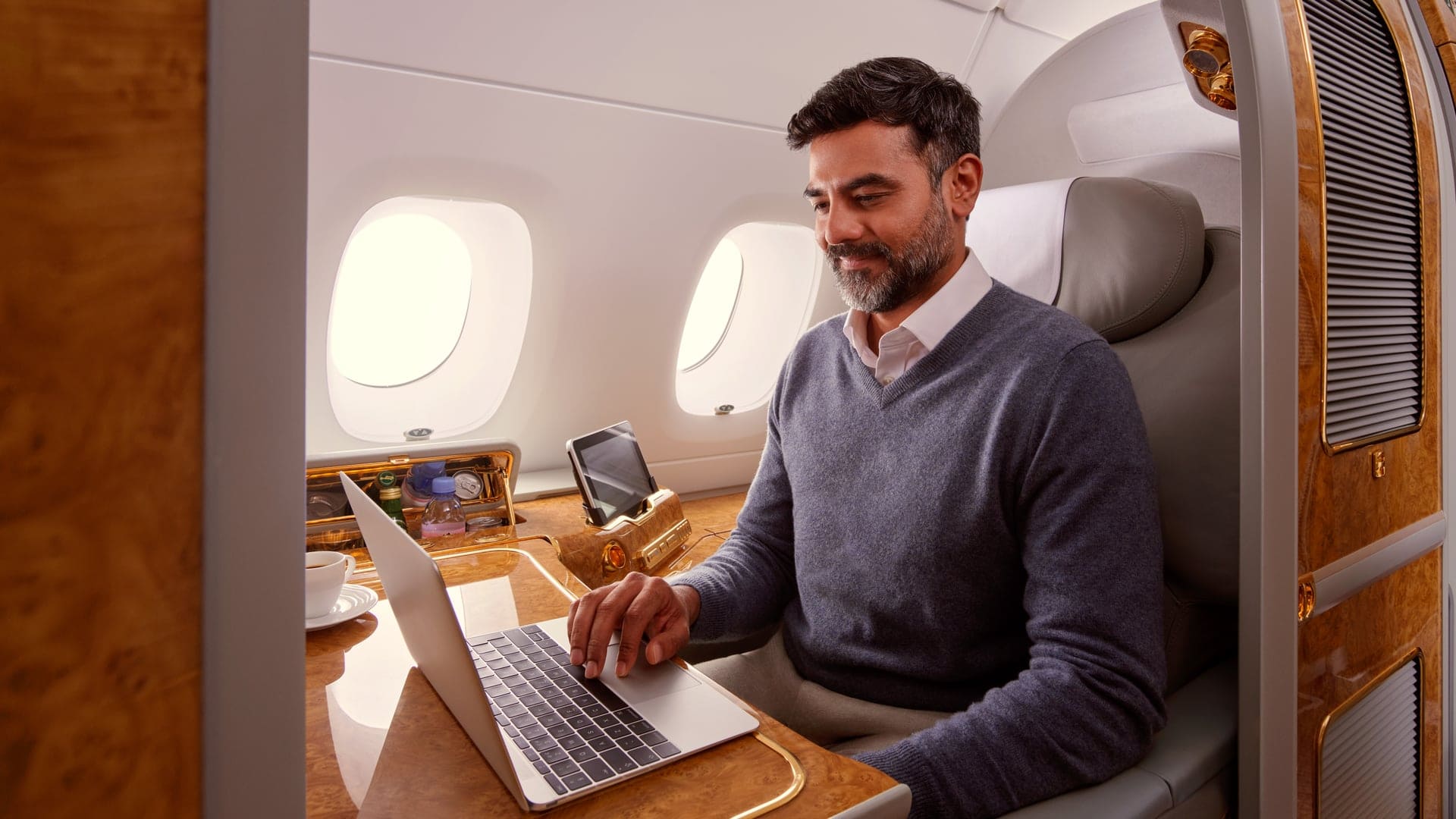 Airlines News - Emirates - free Wi-Fi for all 