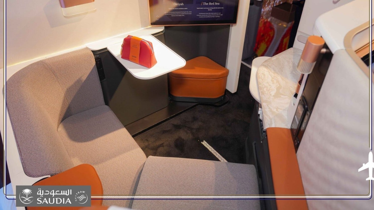 Airlines News - Saudia showcases new Business Class seat 