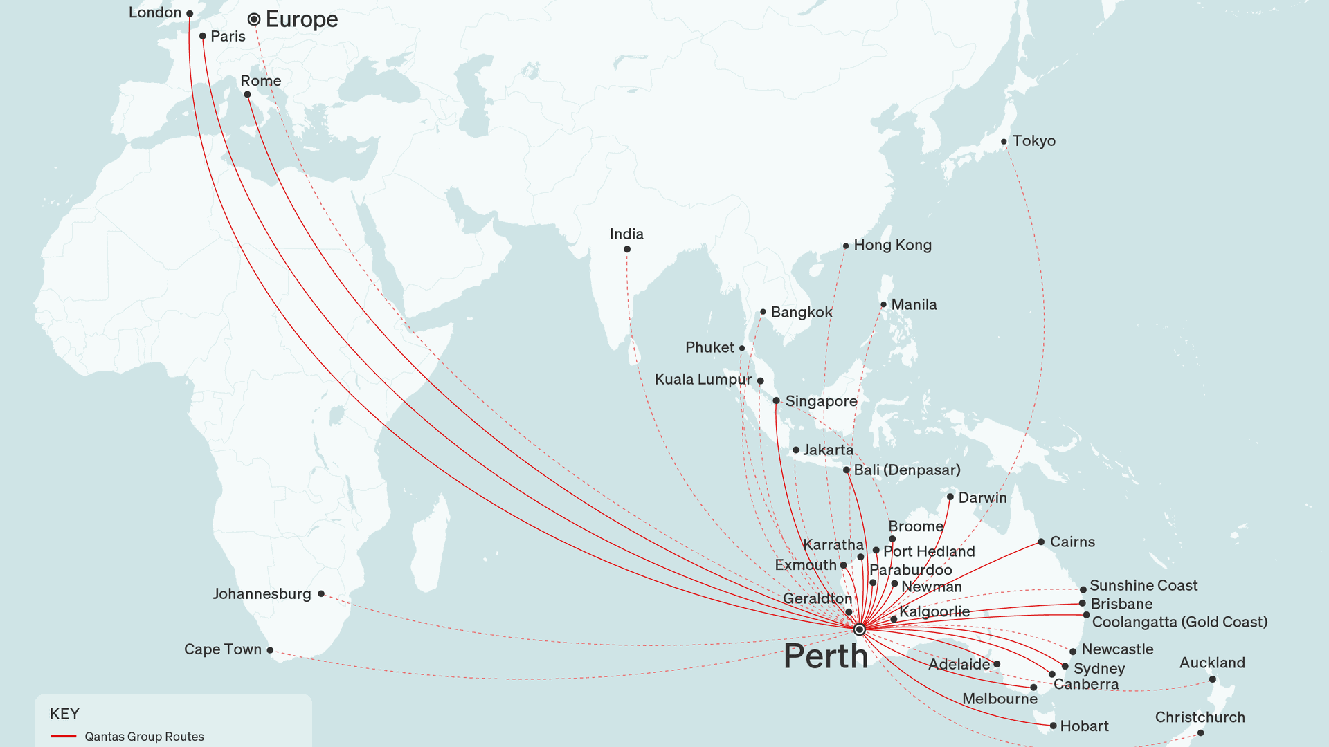 Airlines News - Qantas - Perth set to become 2nd biggest gateway after Sydney