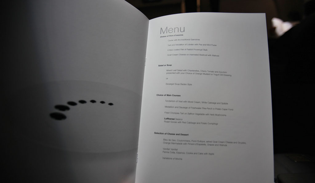 Första klass till New York del 2: Lufthansa First Class A340-600 - 6