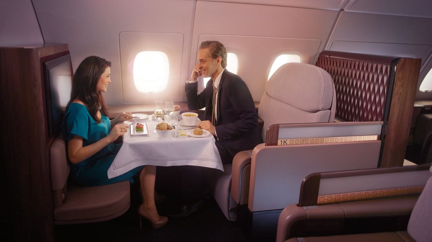 Airline review Cuisine - Qatar Airways - 4