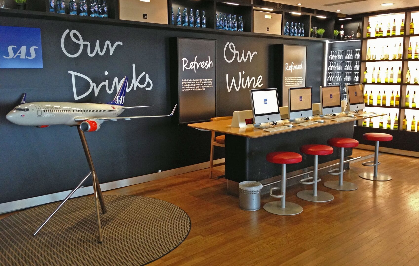 Ny større SAS-lounge på gang på Oslo Gardermoen