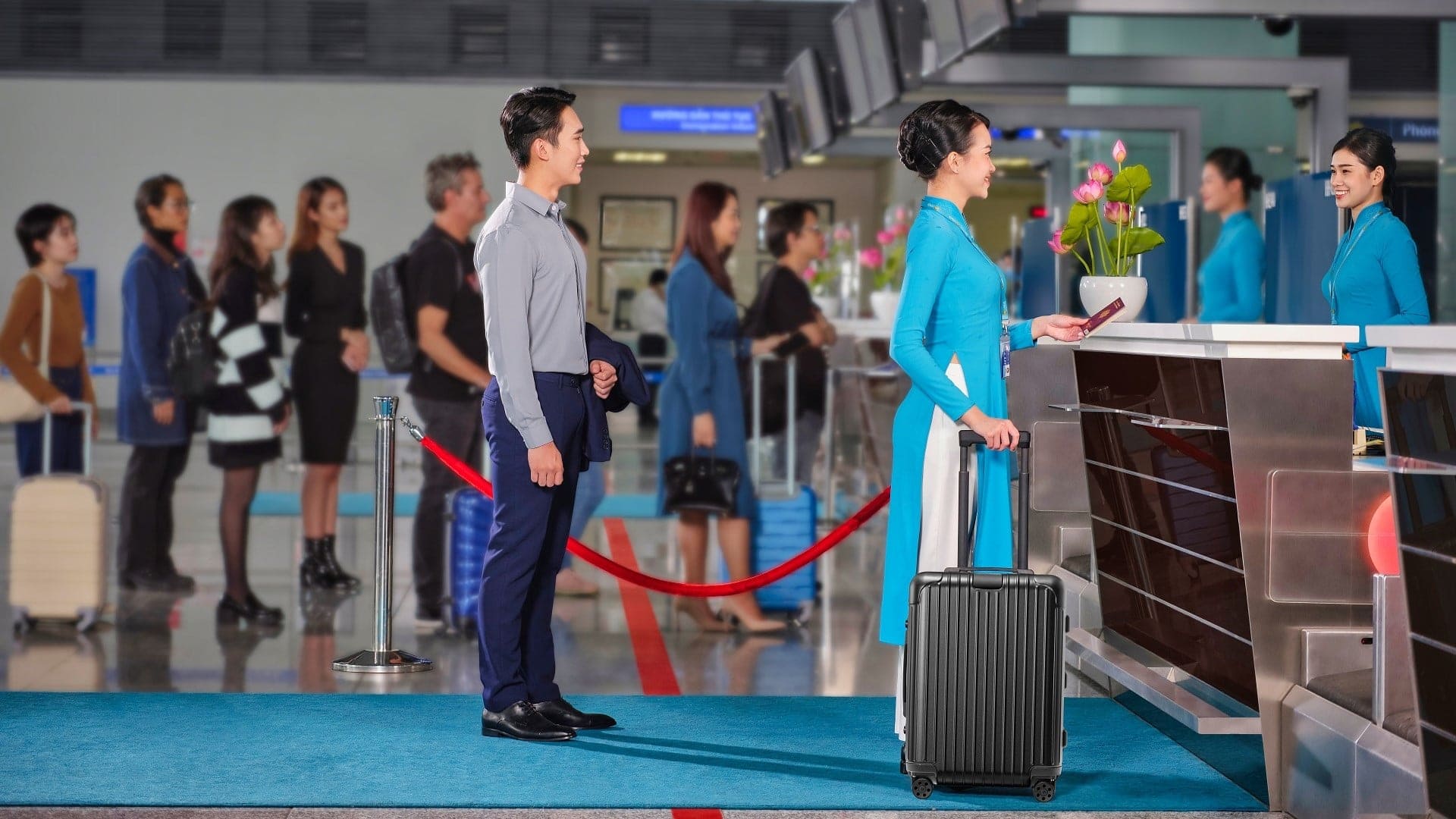 Airline review Airport experience - Vietnam Airlines - 1