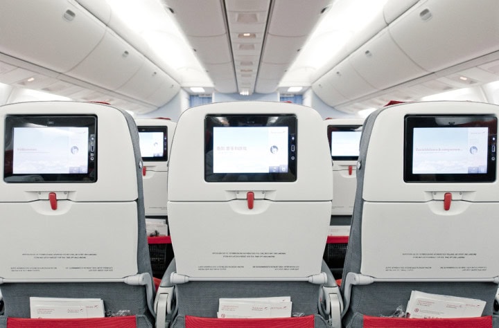 Alla Austrian Airlines långdistansflygplan har nu ny kabin ombord - 5