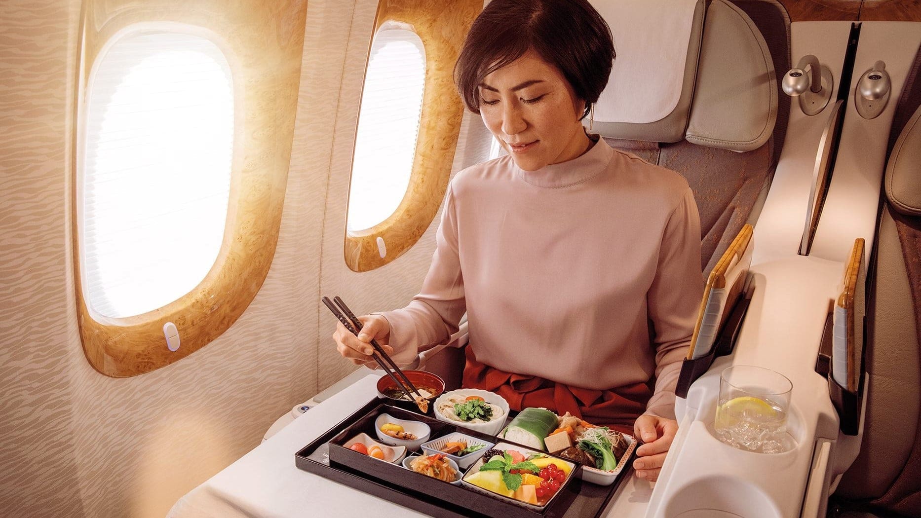 Airline review Cuisine - Emirates - 4
