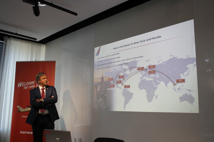 Norwegian storsatser på USA med direkteruter til Los Angeles og San Francisco - Stort fokus på USA