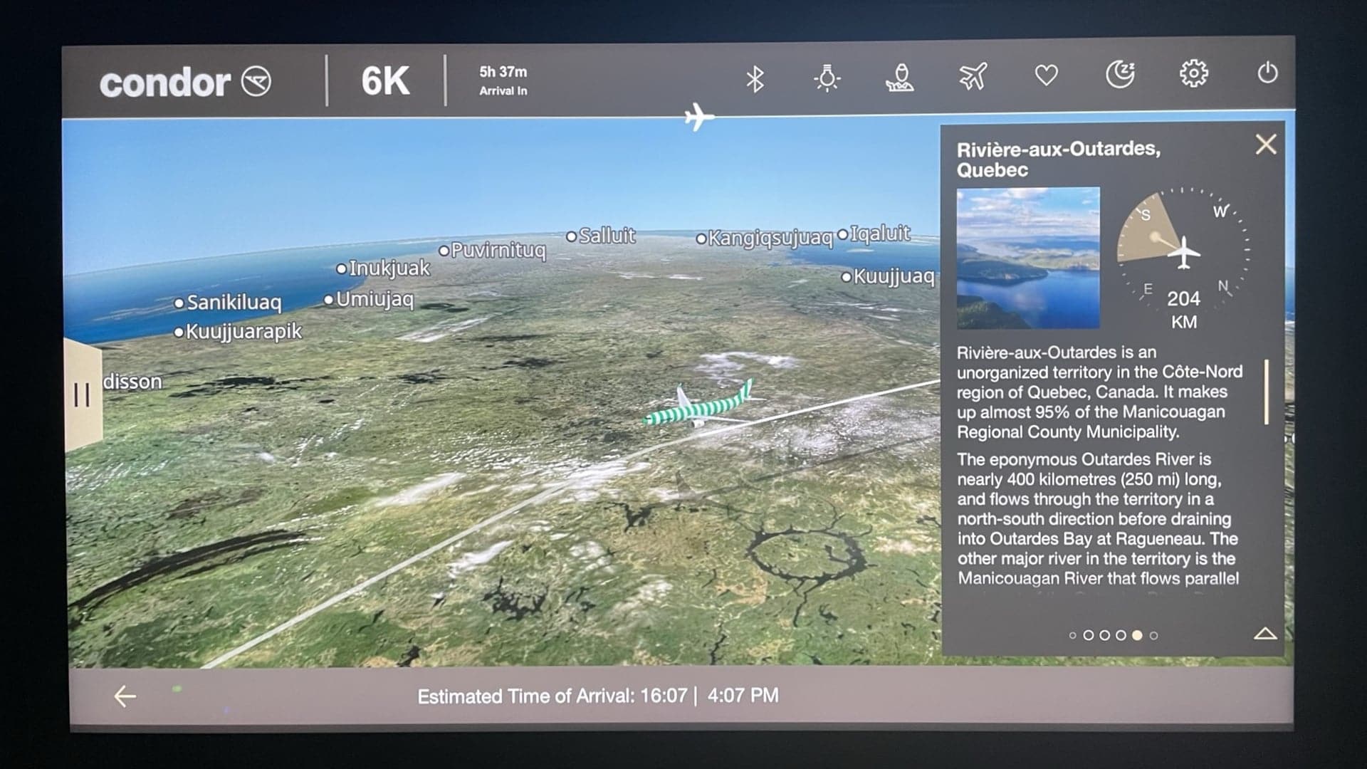Airline review Entertainment - Condor - 5