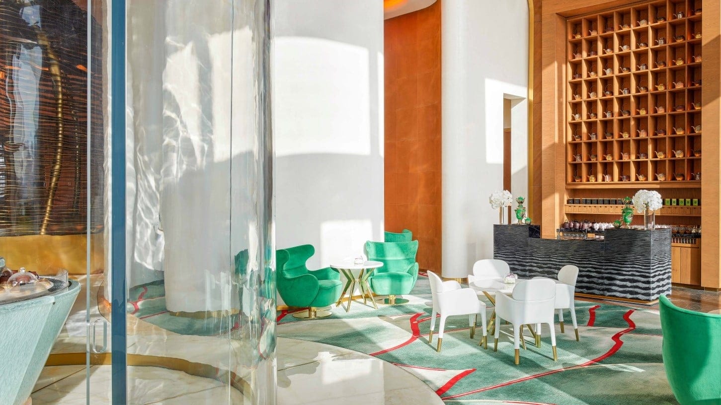 reception of Fairmont Doha