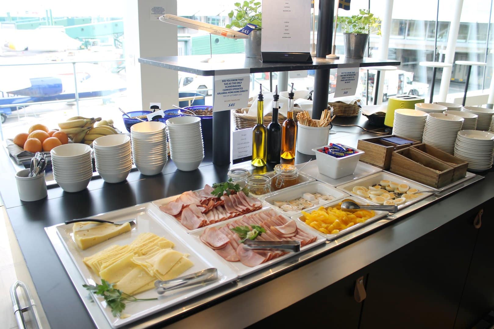 Invigning av SAS nya lounge på Göteborg Landvetter